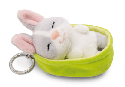 Lapin gris 8 cm